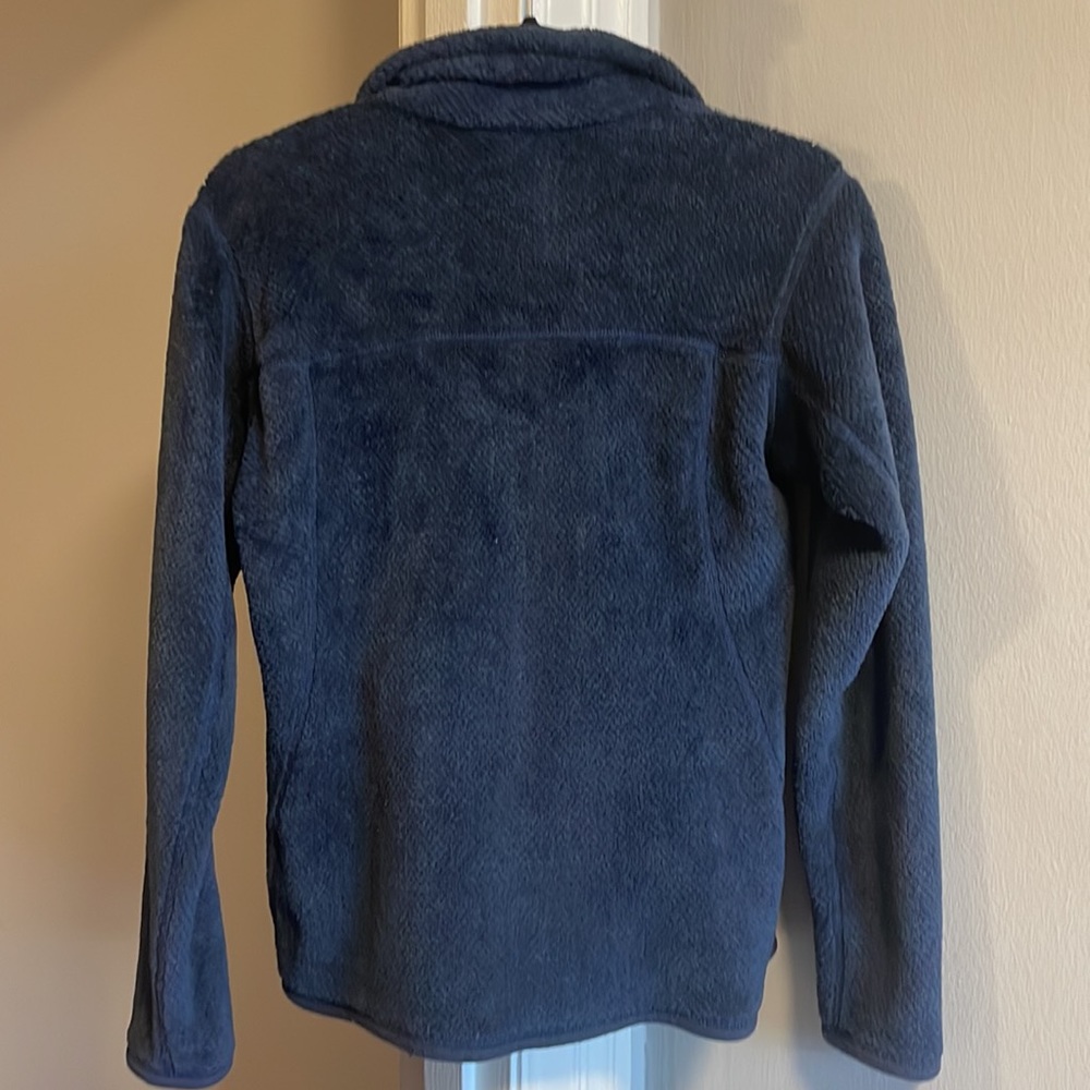 Patagonia Women's Re-Tool Snap-T Fleece Pullover Navy - Picture 6 of 6
